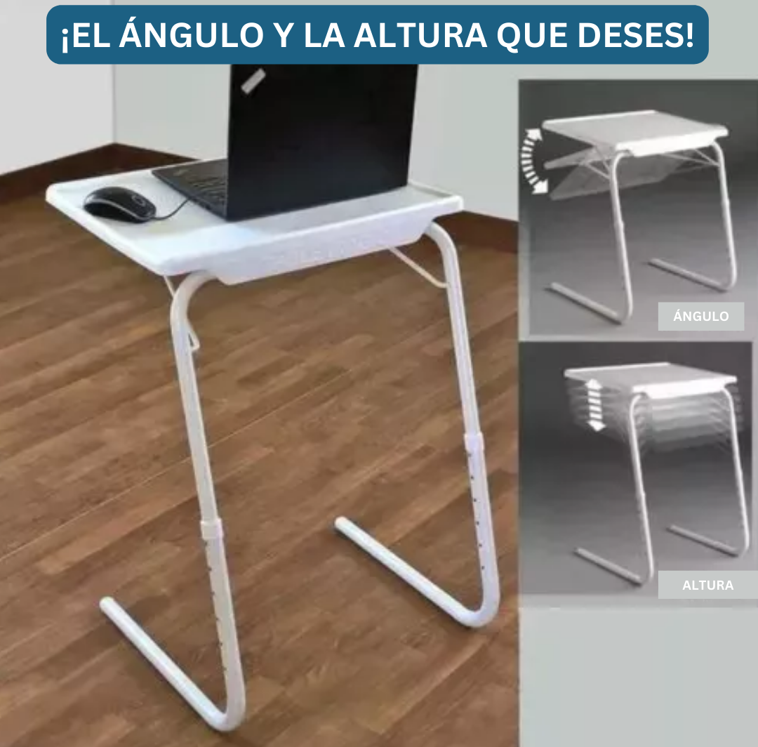 TABLY: MESA AJUSTABLE MULTIUSOS