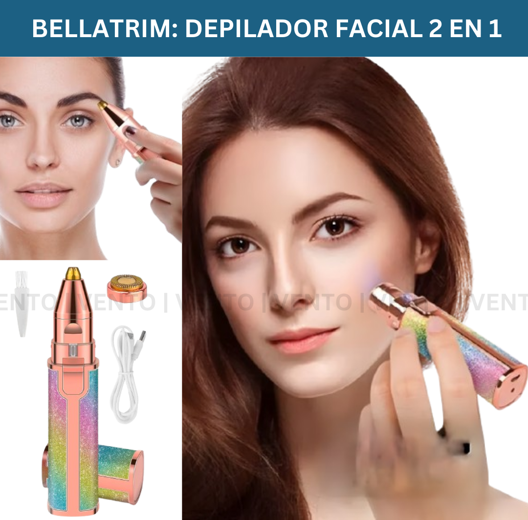 BELLATRIM: DEPILADOR FACIAL 2 EN 1