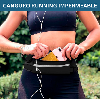 RUNNIX: CANGURO IMPERMEABLE DEPORTIVO