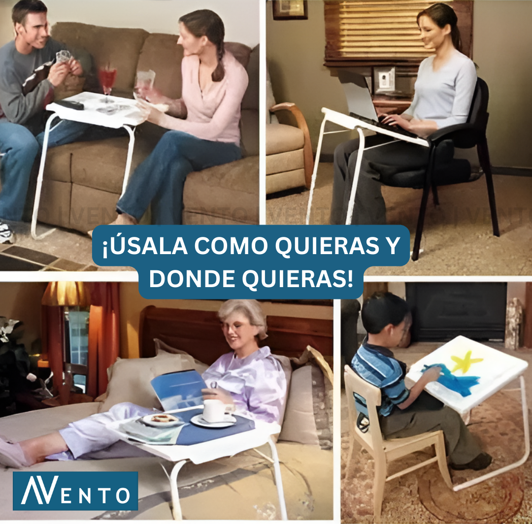 TABLY: MESA AJUSTABLE MULTIUSOS